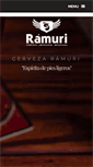 Mobile Screenshot of cervezaramuri.com